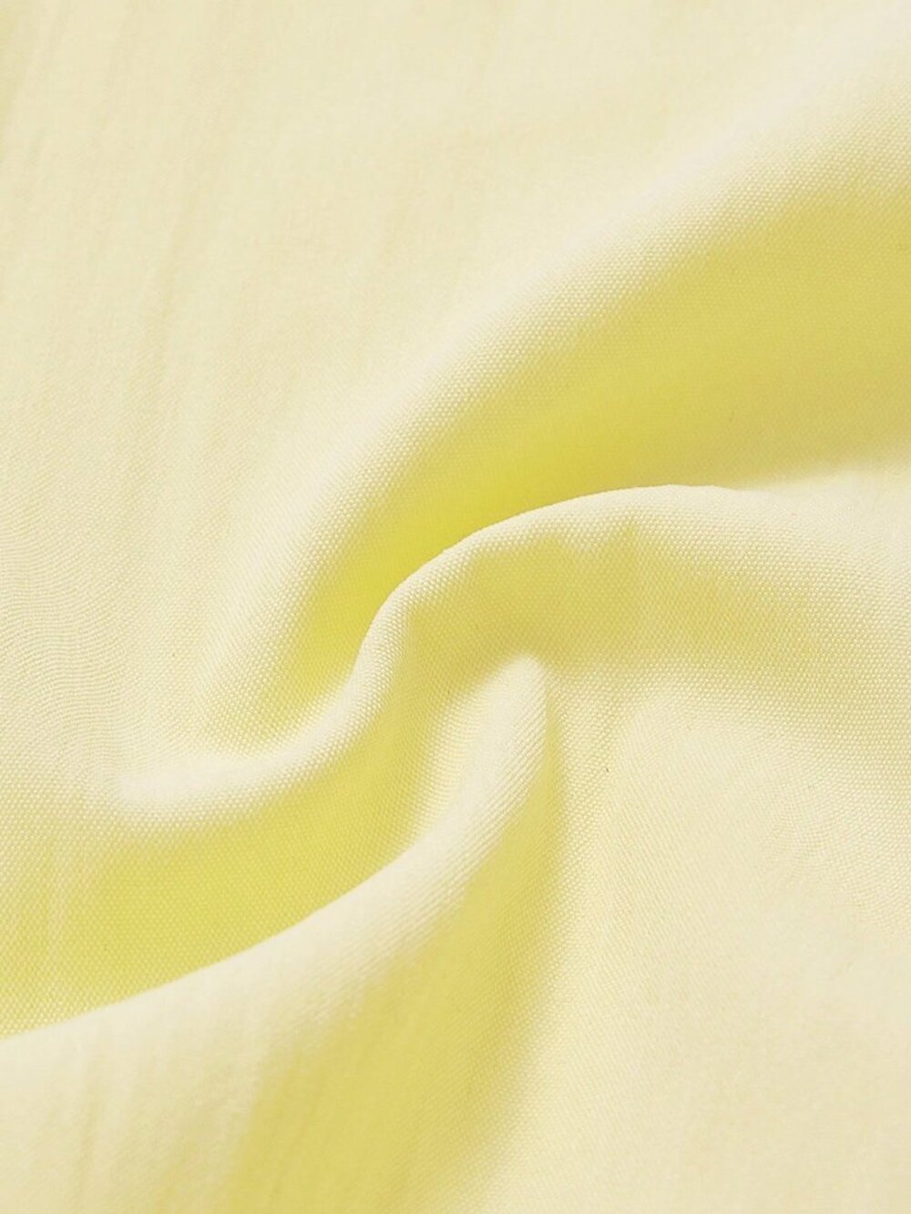 Yellow Casual Women's Knotted Ruffle Hem Blouse - Picture 6 of 6